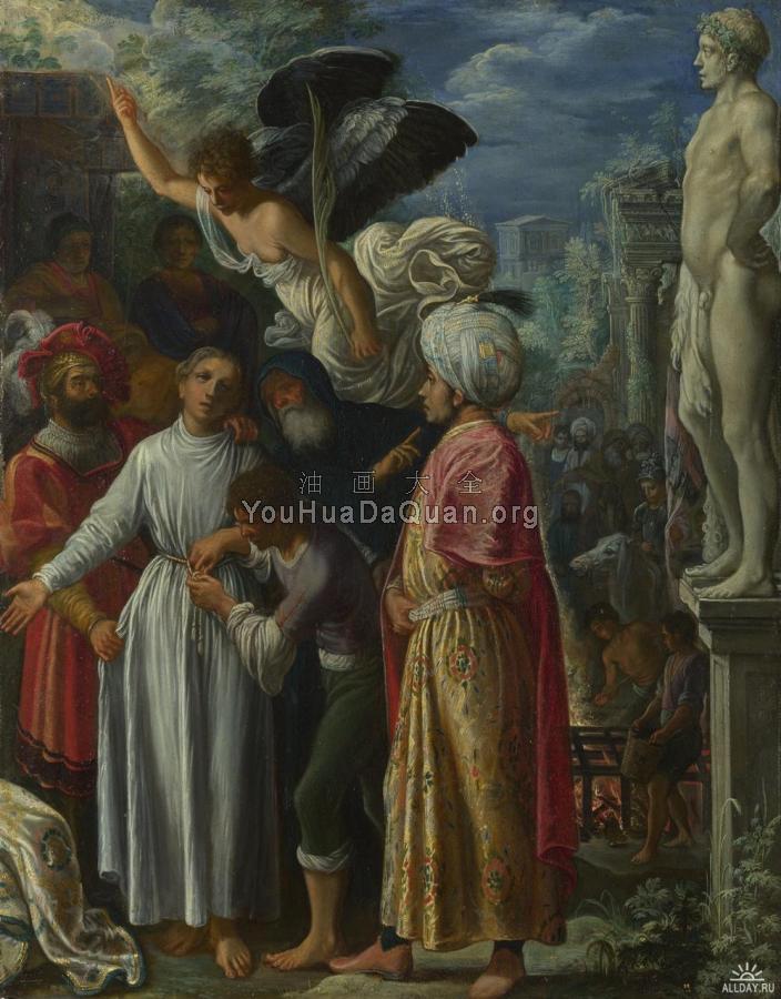 saint lawrence prepared for martyrdom - 亚当·埃尔斯海默